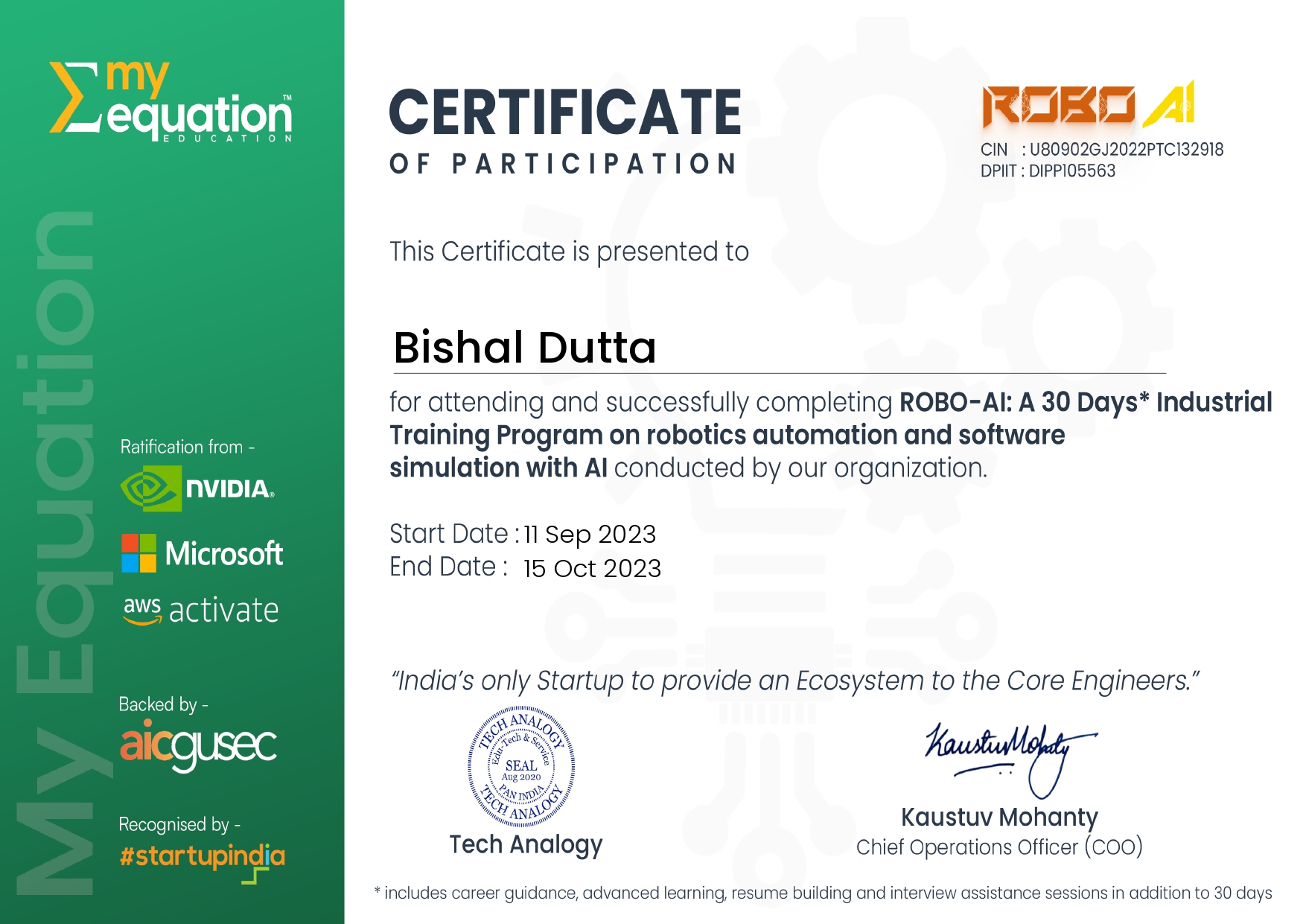 ROS2 Certification